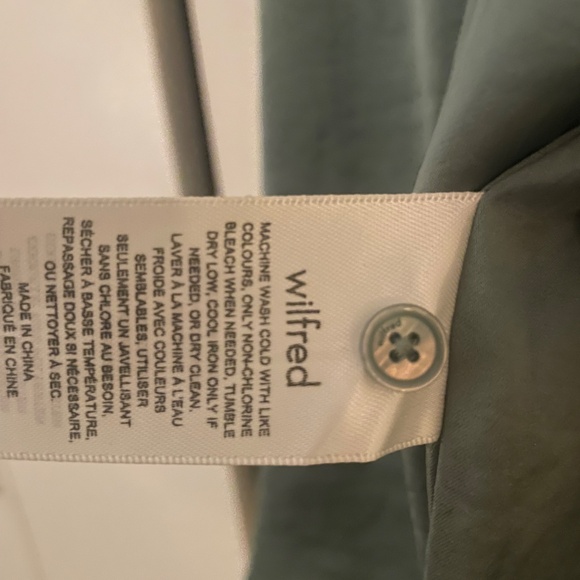 Aritzia Wilfred Didi Satin Mini Dress - Picture 5 of 5